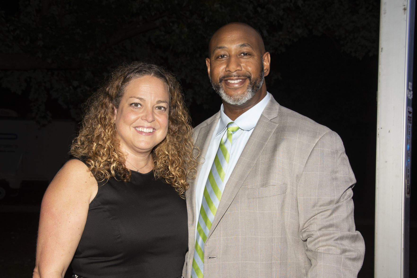 Anne Grossman and Brandon Blakey